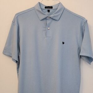 Peter Millar Crown Crafted Light Blue Polo Shirt